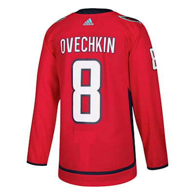 Back (Adidas Alexander Ovechkin Washington Capitals Authentic NHL Jersey - Home - Adult)