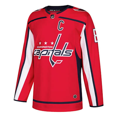 Front (Adidas Alexander Ovechkin Washington Capitals Authentic NHL Jersey - Home - Adult)