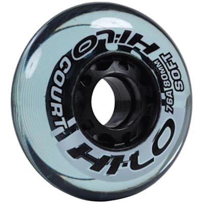  (Bauer HI-LO Court Soft Inline Hockey Wheels - 4 Pack)