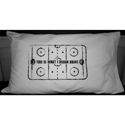  (Painted Pastimes Hockey Pillow Case - Rink)