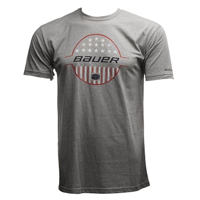 (Bauer Puck Drop Short Sleeve Tee Shirt - Adult)