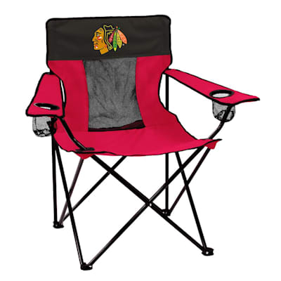 NHL Elite Chair Blackhawks (Logo Brands Chicago Blackhawks Elite Fold Out Chair)