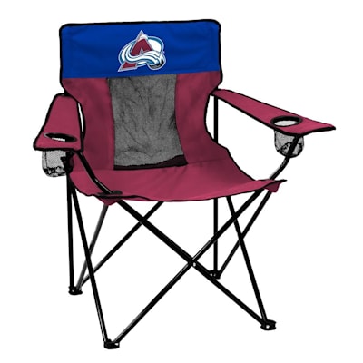 NHL Elite Chair Avalanche (Logo Brands Colorado Avalanche Elite Fold Out Chair)