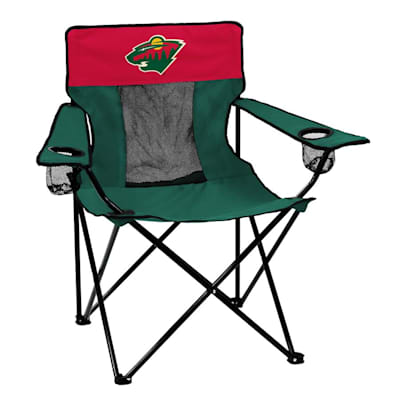NHL Elite Chair Wild (Logo Brands Minnesota Wild Elite Fold Out Chair)