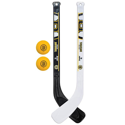  (Franklin NHL Mini Hockey Stick Set - Boston Bruins)