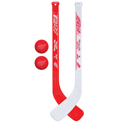  (Franklin NHL Mini Hockey Stick Set - Detroit Red Wings)