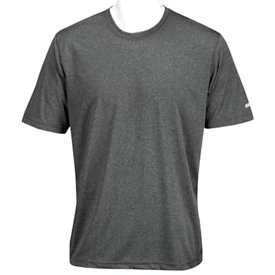 Charcoal (Bauer Team Tech Short Sleeve Tee Shirt - Adult)