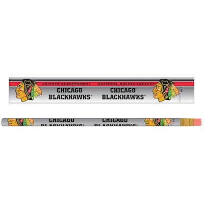 Pencils 6-Pack Blackhawks (Wincraft Chicago Blackhawks Pencils - 6 Pack)