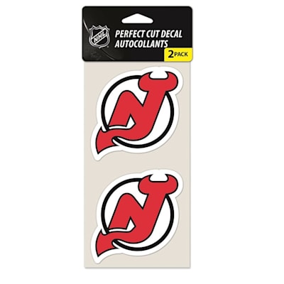 Perfect Cut Decal 2PK Devils (Wincraft Perfect Cut Decal 2PK - New Jersey Devils)