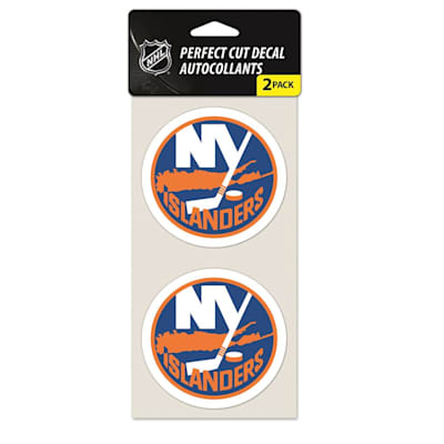 Perfect Cut Decal 2PK Islanders (Wincraft Perfect Cut Decal 2PK - New York Islanders)