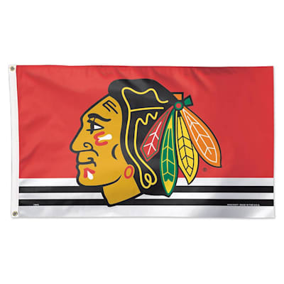 NHL 3x5 Flag Blackhawks (Wincraft NHL 3' x 5' Flag - Chicago Blackhawks)