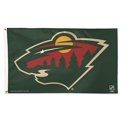 NHL 3x5 Flag Wild (Wincraft NHL 3' x 5' Flag - Minnesota Wild)