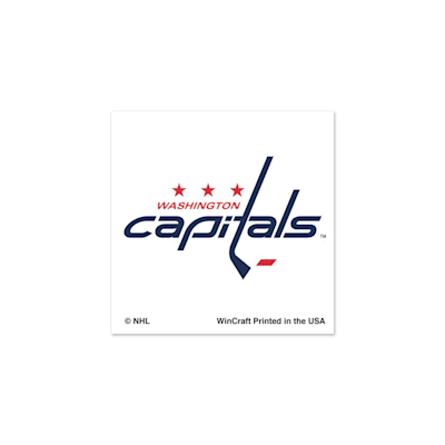 NHL 4PK Tattoo Capitals (Wincraft Washington Capitals Tattoo - 4 Pack)