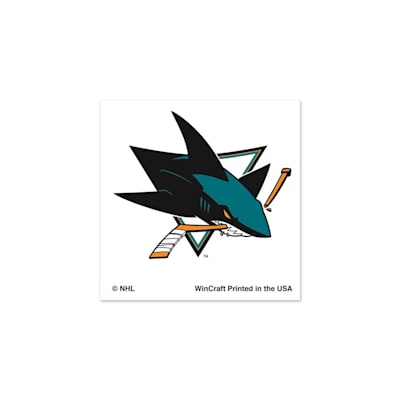 NHL 4PK Tattoo Sharks (Wincraft San Jose Sharks Tattoo - 4 Pack)