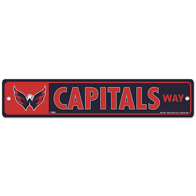 NHL Street Sign Capitals (Wincraft Washington Capitals Street Sign)