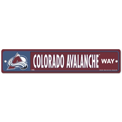 NHL Street Sign Avalanche (Wincraft Colorado Avalanche Street Sign)