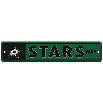 NHL Street Sign Stars (Wincraft Dallas Stars Street Sign)