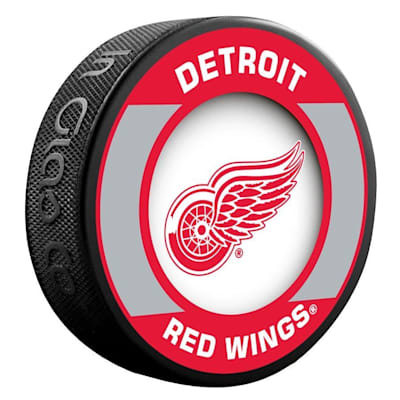 Detroit Red Wings Round Hockey Puck Dog ID Tag