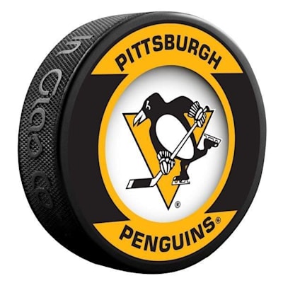  (InGlasco NHL Retro Hockey Puck - Pittsburgh Penguins)