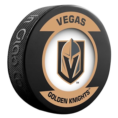  (InGlasco NHL Retro Hockey Puck - Vegas Golden Knights)