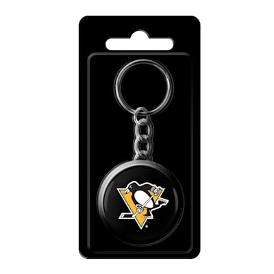  (InGlasco NHL Puck Keychain - Pittsburgh Penguins)