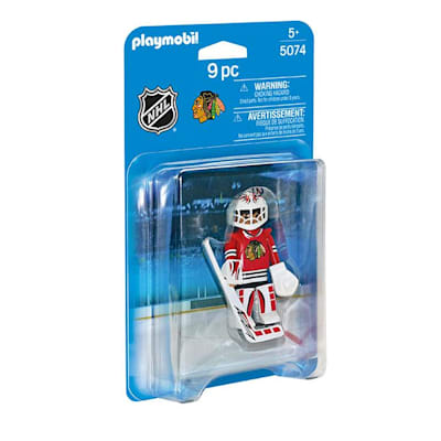 Chicago Blackhawks Playmobil Goalie Figure (Playmobil Chicago Blackhawks Goalie Figure)