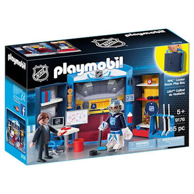 Locker Room Play Box (Playmobil NHL Locker Room Set)