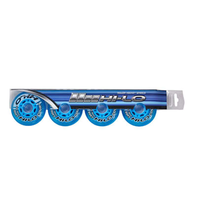 Bauer S19 Hi-Lo Court Inline Hockey Wheels - 4 Pack