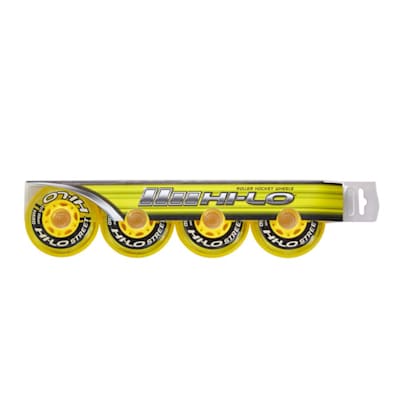  (Bauer S19 Hi-Lo Street Inline Hockey Wheels - 4 Pack)