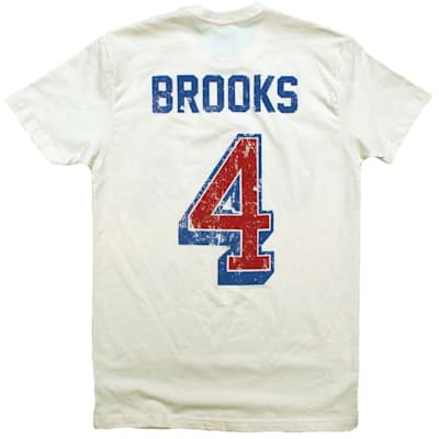 Back (Streaker Sports 1968 Herb Brooks USA Hockey Tee Shirt - Adult)