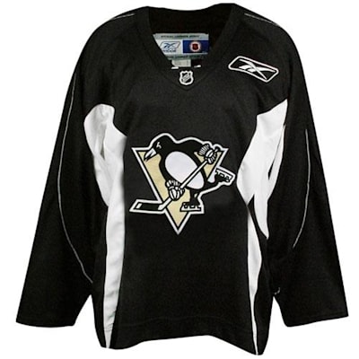 Reebok NHL Hockey Youth Pittsburgh Penguins Fleece Hoodie Sweatshirt - Grey, Size: Medium, Black