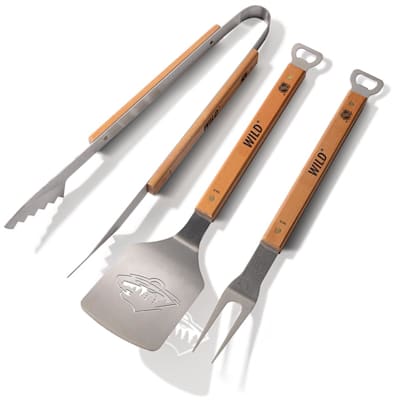  (YouTheFan Classic 3PC BBQ Set - Minnesota Wild)