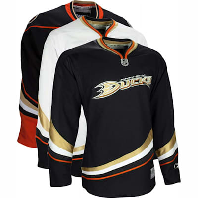 Men's anaheim ducks reebok orange alternate premier jersey top