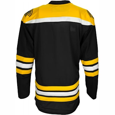 Reebok Boston Bruins Jersey Long Sleeve Shirt - Mens