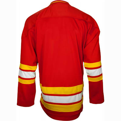 2009-13 CALGARY FLAMES REEBOK JERSEY (ALTERNATE) Y - Classic