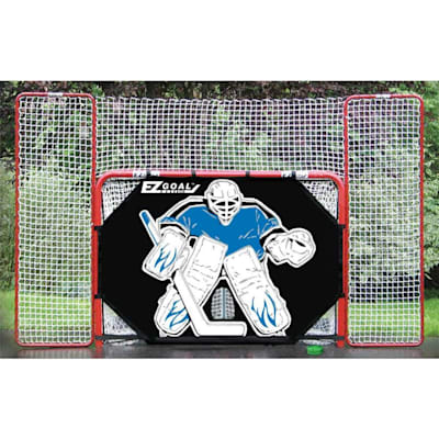 bauer hockey net with backstop
