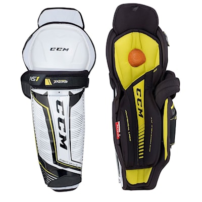  (CCM Super Tacks AS1 Hockey Shin Guards - Junior)