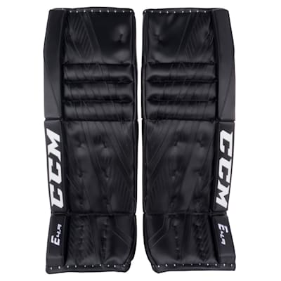 All black goalie pads clearance