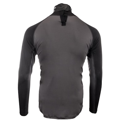 Back (Bauer S19 Long Sleeve Neck Protector Top - Adult)