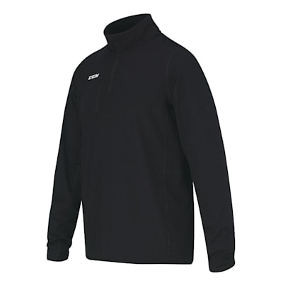 Front (CCM Quarter Zip Pullover Tech Top - Youth)