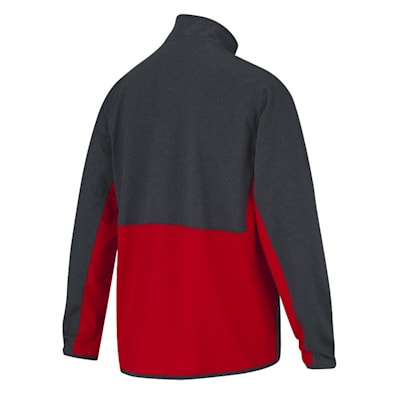 Back (CCM Quarter Zip Pullover Tech Top - Youth)
