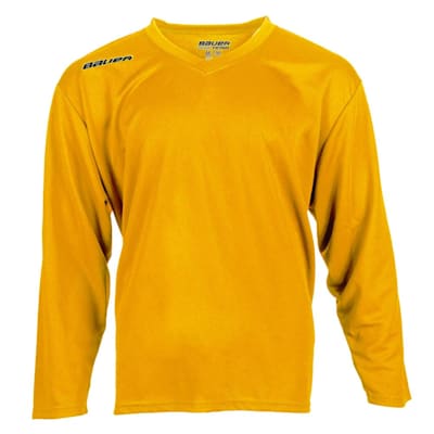 Bauer Hockey Core Gold Practice Jersey Size  Senior/Adult Long Sleeve 