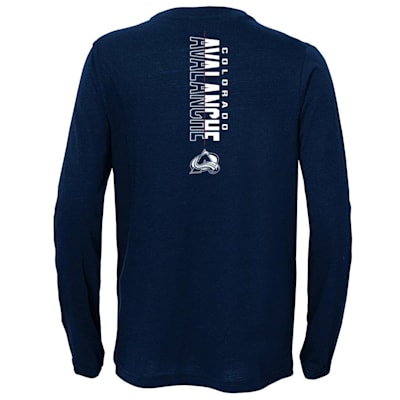  (Outerstuff Deliver A Hit Long Sleeve Tee - Colorado Avalanche - Youth)