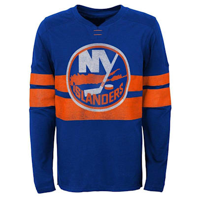 Outerstuff Deliver A Hit Long Sleeve Tee - New York Islanders