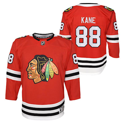  (Outerstuff Chicago Blackhawks - Premier Replica Jersey - Home - Kane - Youth)
