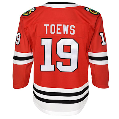  (Outerstuff Chicago Blackhawks - Premier Replica Jersey - Home - Toews - Youth)