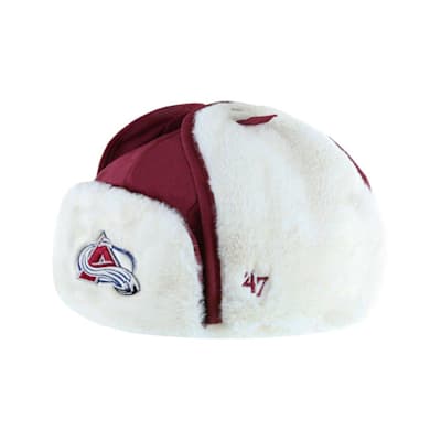  (47 Brand Trapper Knit Hat - Colorado Avalanche - Adult)