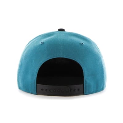 47 Brand San Jose Sharks Sure Shot Two Tone Snapback Cap - Adult