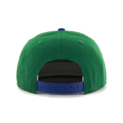 47 Brand Hartford Whalers Two Tone Blackout Snap-Back Hat in stock