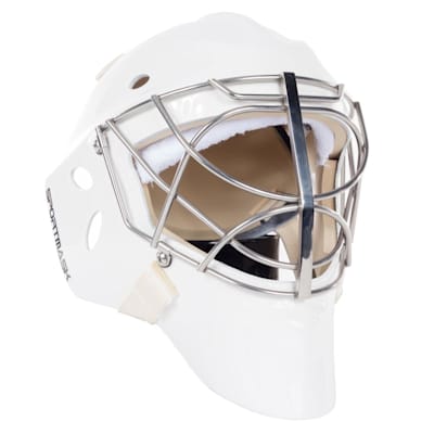 BEESCLOVER face Protective Equipment 304 Stainless Steel cat-Eye ice Hockey Goalie mask Helmet cage 